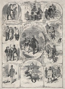 Boston Street Characters, 1859. av Winslow Homer