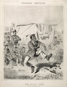 Kampanjeskisser: Our Jolly Cook, 1863. av Winslow Homer