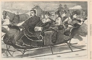 Christmas Belles, fra Harper av Winslow Homer
