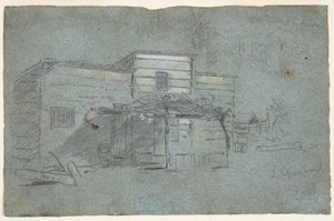 Clapboard Shack av Winslow Homer