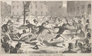 Klassedag, ved Harvard University, Cambridge, Massachusetts, 1858. av Winslow Homer