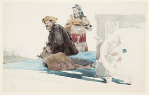 Dekkspassasjerer av Winslow Homer
