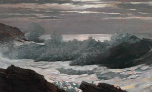 Tidlig morgen etter en storm på havet, 1900-02 av Winslow Homer