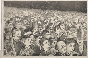 Fyrverkeri natten til den fjerde juli av Winslow Homer