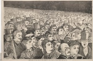 Brannverk om natten den fjerde juli, 1868. av Winslow Homer