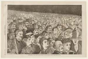 Fyrverkeri natten til den fjerde juli av Winslow Homer