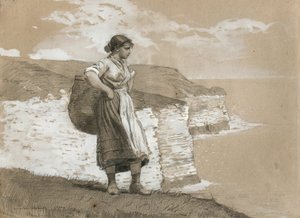 Flamborough Head, England av Winslow Homer