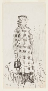 Jente med spann av Winslow Homer