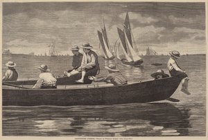 Gloucester Harbor, utgitt 1873. av Winslow Homer