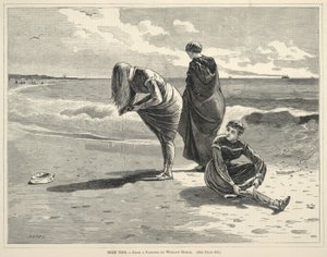 Flo, fra Every Saturday: An Illustrated Journal of Choice Reading, 6. august 1870 av Winslow Homer
