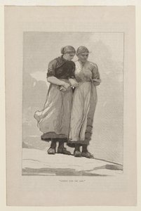 Utsikt over klippen av Winslow Homer