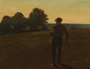 Mann med ljå av Winslow Homer