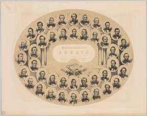 Massachusetts Senat, 1856. av Winslow Homer