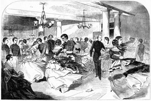 Militærakademiet, The Hop, Cozzens Hotel, 1859. av Winslow Homer