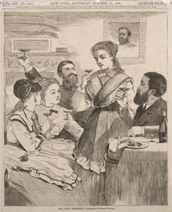 Vår neste president, 1868. av Winslow Homer