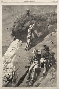 Raid mot en sandsvalekoloni - «Hvor mange egg?» av Winslow Homer