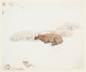 Sauer hviler av Winslow Homer
