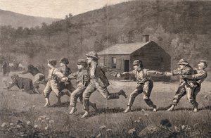 'Snap-the-Whip', 20. september 1873 av Winslow Homer