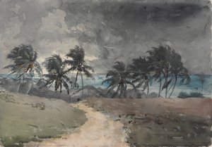 Storm, Bahamas av Winslow Homer