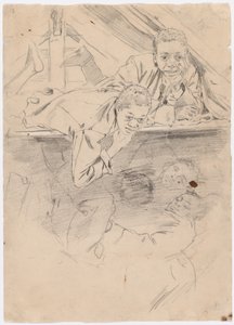Studie for Army Boots [verso], 1865. av Winslow Homer