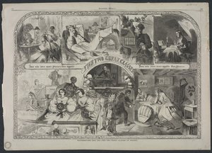 Thanksgiving Day, 1860 - The Two Great Classes of Society, 1860. av Winslow Homer