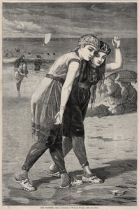 Baderne, 1873. av Winslow Homer