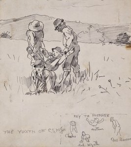 Billen og kilen, av Winslow Homer
