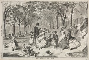 Boston Common av Winslow Homer