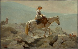Rideveien, White Mountains av Winslow Homer