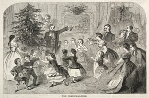 Juletreet, 1858. av Winslow Homer