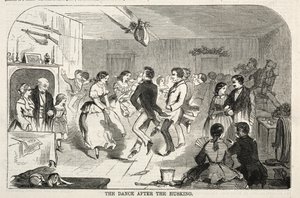 Dansen etter avskallingen, 1858. av Winslow Homer