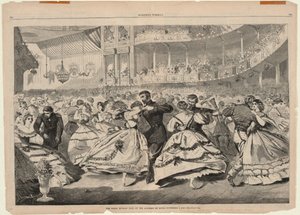 Det store russiske ballet ved Academy of Music, 5. november 1863, fra Harper