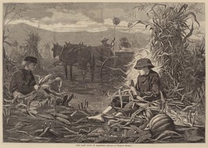 The Last Days of Harvest, utgitt 1873. av Winslow Homer