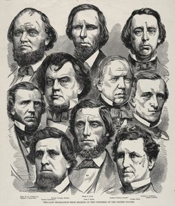 Den siste delegasjonen fra Georgia i USAs kongress. av Winslow Homer