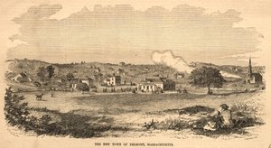 Den nye byen Belmont, Massachusetts, 1859. av Winslow Homer
