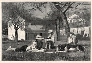 Middagen, 1873. av Winslow Homer