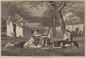 The Nooning, utgitt 1873. av Winslow Homer