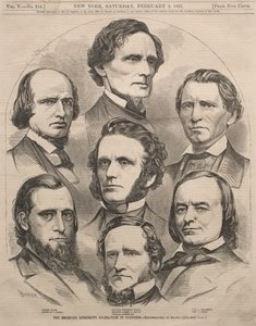 Den løsrevne Mississippi-delegasjonen i kongressen, 1861 av Winslow Homer