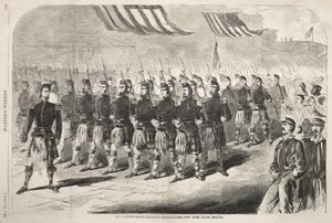 Det 79. regimentet (Highlanders) i New York State Militia av Winslow Homer