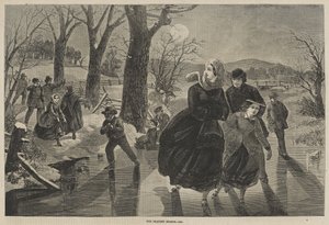 Skøytesesongen av Winslow Homer