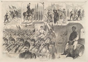 The Songs of War, utgitt 1861. av Winslow Homer