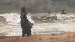 The Watcher, Tynemouth av Winslow Homer