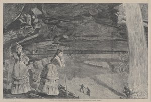 Under the Falls, Catskill Mountains Fra et maleri av Winslow Homer, 1872. av Winslow Homer