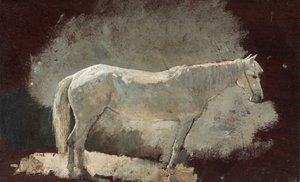 White Mare, ca. 1868. av Winslow Homer
