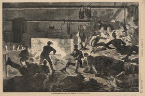 Vinterkvarter i leiren av Winslow Homer