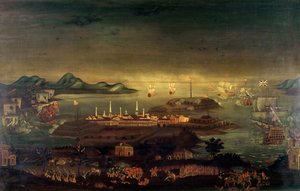 Slaget ved Bunker Hill, 17. juni 1775 (olje)
