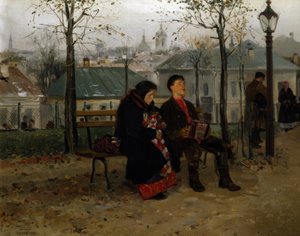 På boulevarden av Wladimir Jegorowitsch Makowski