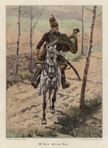 Polsk Hussar (farge litho)