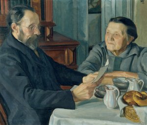 kunstnerens foreldre av Wojciech Stanislaw Weiss