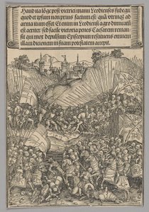Battle for Liège, plate 8 fra historiske scener fra livet til keiser Maximilian I fra triumfbuen